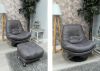 Axis Swivel Chair by SofaHouse - Dark Grey Room Image