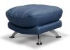 Axis Swivel Chair & Footstool by SofaHouse - Denim Footstool