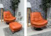 Axis Footstool by SofaHouse - Pumpkin Room Image