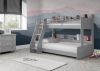 Domino Triple Sleeper by Julian Bowen - Light Grey Room Image