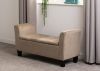 Amelia Storage Ottoman in Oyster by Wholesale Beds & Furniture Room Image