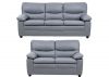 Andreas 3 + 2 Sofa Set in Grey by Derrys