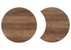 Athens Duo Coffee Table Set in Medium Oak Effect by Wholesale Beds & Furniture Top