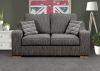 Clyde 2-Seater Sofabed in Charcoal by Sweet Dreams