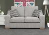 Clyde 2-Seater Sofabed in Silver by Sweet Dreams