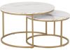 Dallas Round Coffee Table Set by Wholesale Beds & Furniture