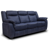 Brooklyn Denim Fabric 3 Seater Sofa by SofaHouse