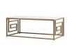 Devon Cream and Gold Coffee Table by CIMC