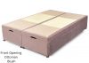 Evolve Front Opening Ottoman Divan Base in Blush