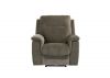 Havarti Fabric Electric Reclining 3 + 1 + 1 Sofa Set in Green 1 Seater