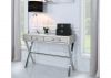 Silver Faux Snakeskin 2-Drawer Console Table by CIMC Room Image