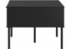 Madrid Black/Acacia Effect Coffee Table by Wholesale Beds & Furniture Side