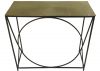 Ekanshi Black and Gold Console Table by CIMC Close