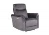 Mortimer Electric Reclining Sofa Range in Graphite by Vida Living 1 Seater