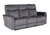 Mortimer Electric Reclining Sofa Range in Graphite by Vida Living 3 Seater