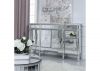 Beaumont 3-Drawer & 4-Door Mirrored Sideboard by CIMC - Silver