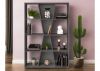 Naples Grey Medium Bookcase by Wholesale Beds Room Image
