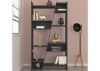 Naples Grey Tall Bookcase by Wholesale Beds Room Image