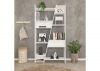 Naples White Tall Bookcase by Wholesale Beds Room Image