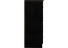 Nevada Black Gloss 2-Over-3-Drawer Chest by Wholesale Beds Side