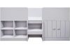 Orlando Low Sleeper Bed in Dove Grey by Wholesale Beds & Furniture Front