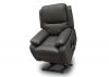 Parker Leather 1 Seater Lift and Rise Chair in Grey by SofaHouse Silo