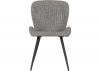 Quebec Grey Faux Leather Dining Chairs by Wholesale Beds & Furniture Front