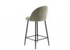 Ranzo Counter Stool in Olive Green Back