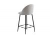 Ranzo Counter Stool in Silver Back
