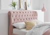 Rosa Pink Bedframe Range by Limelight Headboard