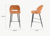 Sutton Rust Bar Stool by Balmoral Dimensions