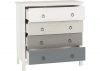 Vermont 4-Drawer Chest by Wholesale Beds Drawers Open