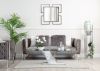 Lusso White Marble-Effect Coffee Table by CIMC Room Image