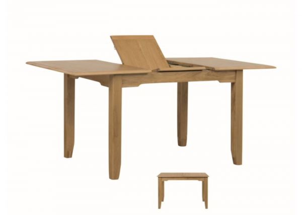 Kilkenny Oak 120cm Extension Dining Table Only by Annaghmore
