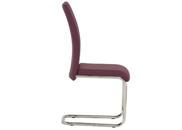 Montello PU Dining Chair - Purple