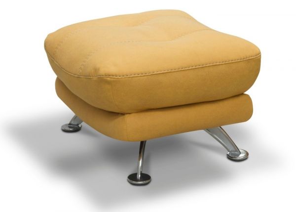 Axis Swivel Chair & Footstool by SofaHouse - Gold Footstool