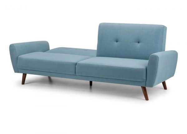 Monza Blue Sofabed by Julian Bowen Back Up