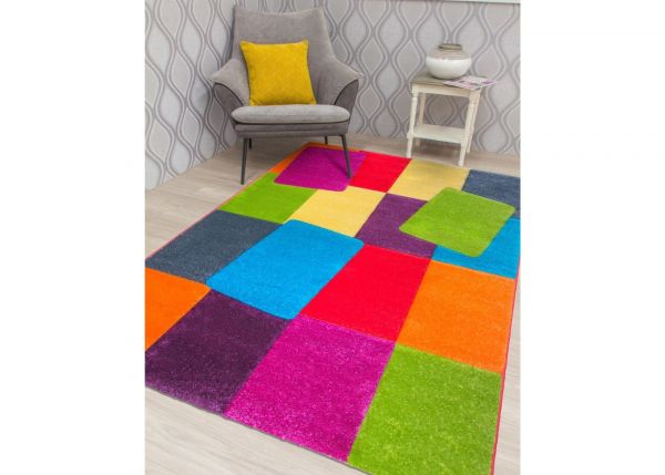 Candy Blocks Rug Range by Home Trends