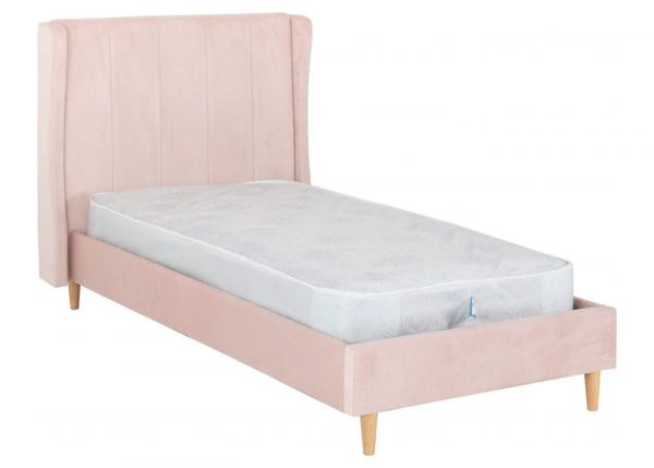 Amelia Bedframe in Pink by Wholesale Beds - 3ft (Single)
