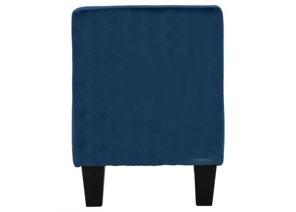 Amelia Storage Ottoman in Blue by Wholesale Beds & Furniture Side