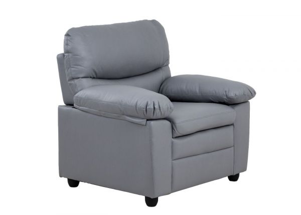Andreas 1 Seater Sofa in Grey by Derrys Side