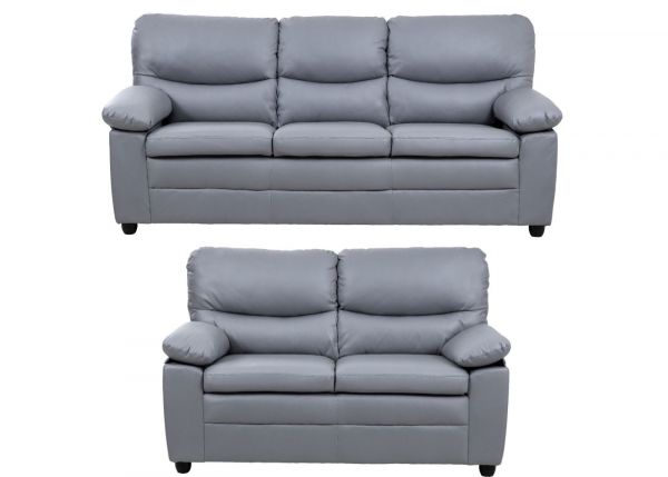 Andreas 3 + 2 Sofa Set in Grey by Derrys