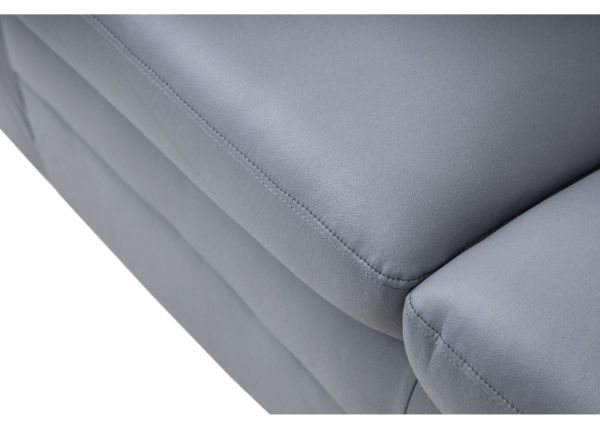Andreas 3 Seater Sofa in Grey by Derrys Close Up