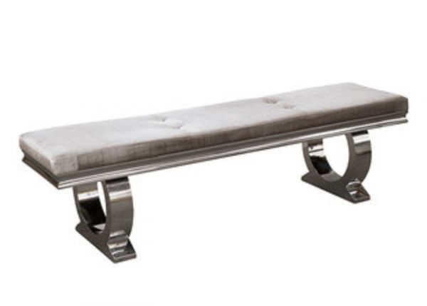 Arianna 1800mm Bench in Pewter by Vida Living