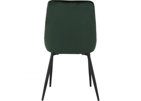 Emerald Green Velvet Avery Dining Chairs by Wholesale Beds & Furniture Back