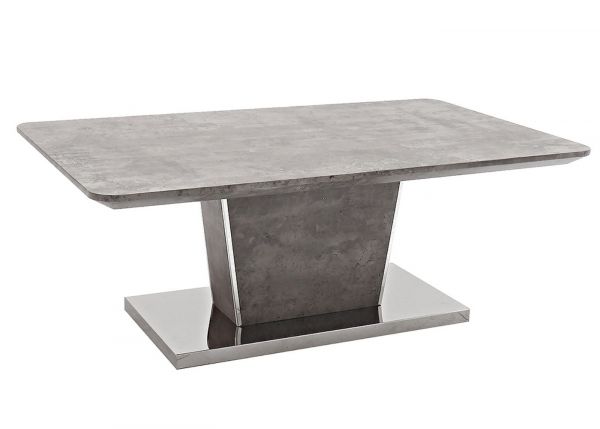 Beppe Light Grey Concrete Effect Coffee Table by Vida Living