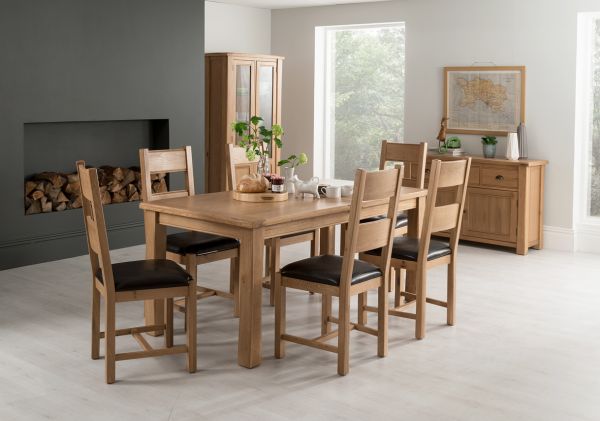 Breeze Extending Dining Table (1800-2460mm) Range by Vida Living