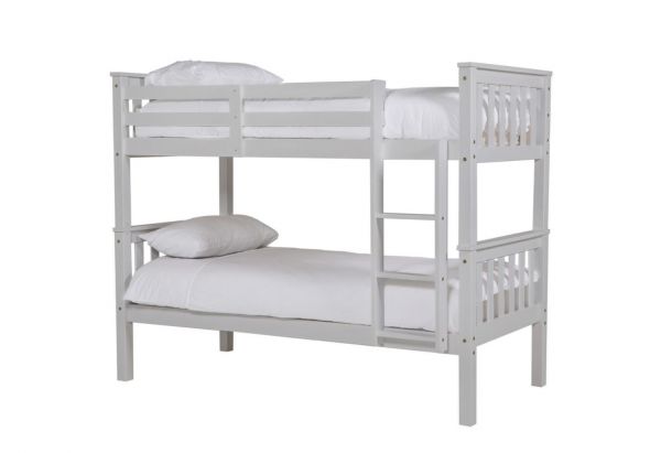 Bronson 3ft Bunk Bed in Grey by Vida Living
