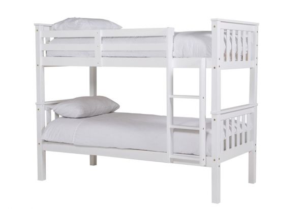 Bronson 3ft Bunk Bed in White by Vida Living 