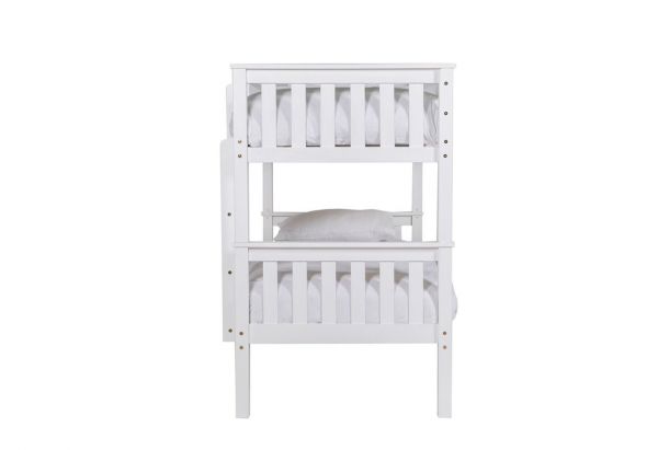 Bronson 3ft Bunk Bed in White by Vida Living End